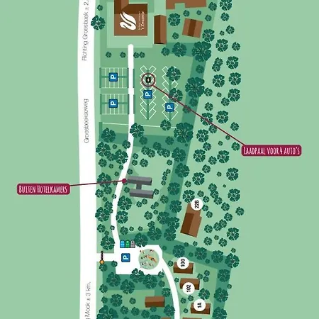 Отель Boetiekpark 't Zwaantje Mook